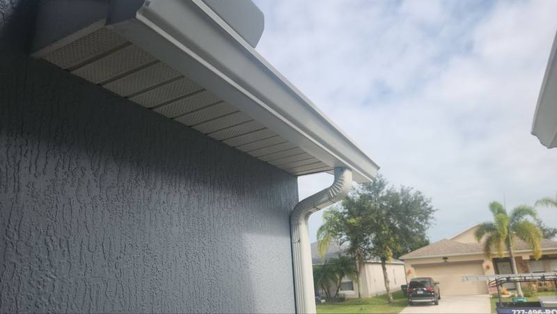 completed roofing project in West Melbourne FL
