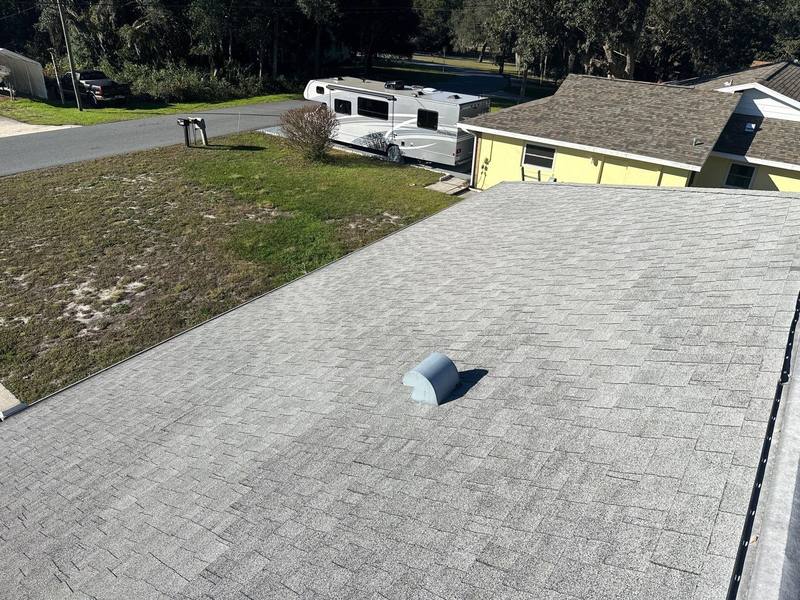 completed roofing project in Crystal River FL
