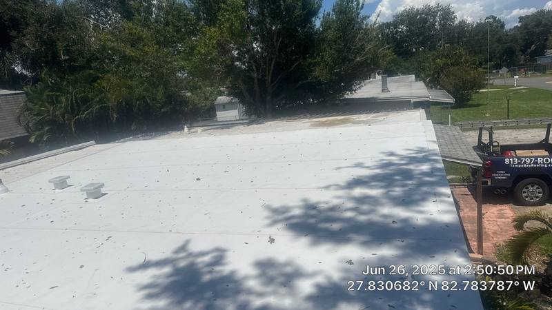 completed roofing project in Seminole FL