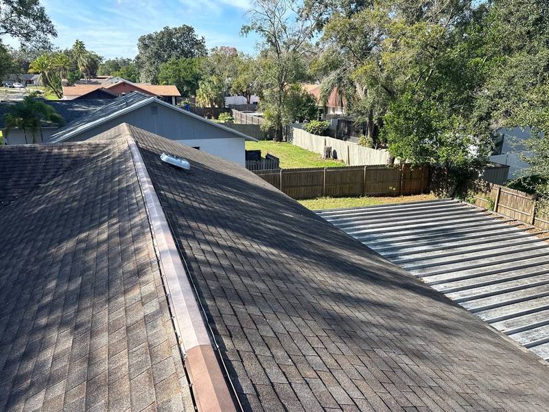 residential roof replacement by Hloska Roofing in Temple Terrace