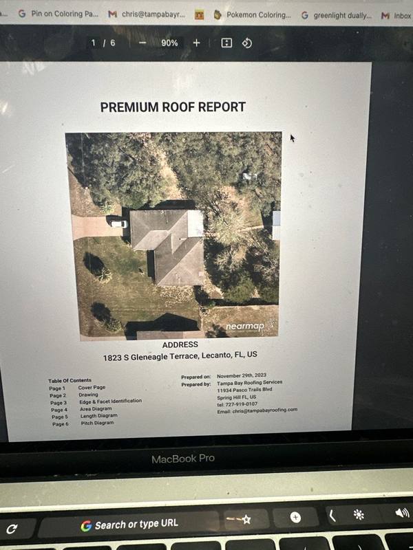 completed roofing project in Lecanto FL