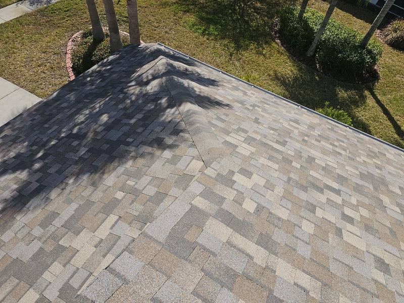 residential roof replacement by Hloska Roofing in Tampa