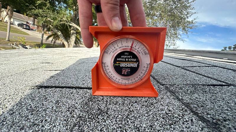 completed roofing project in Clearwater FL