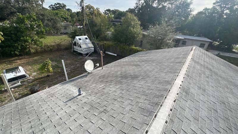 completed roofing project in Clearwater FL