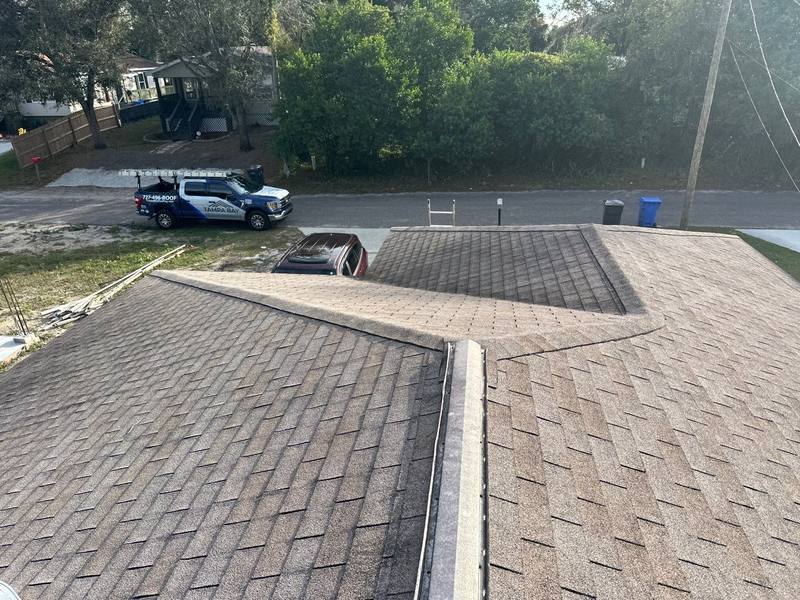roofing project near Wiggins Leaf St in Tampa