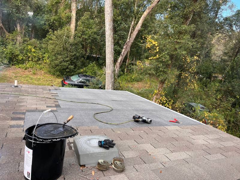 roofing project near Washington Ave in Masaryktown
