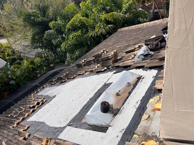 completed roofing project in Tampa FL