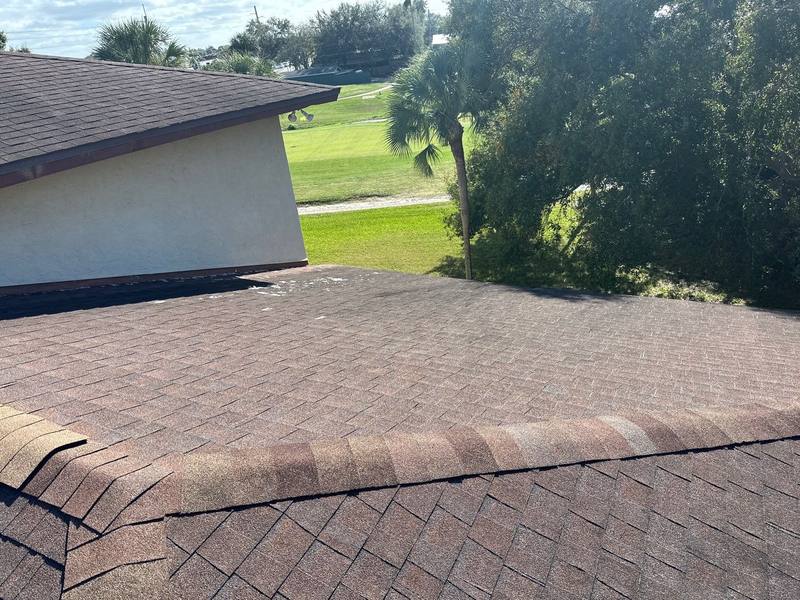 completed roofing project in Sarasota FL