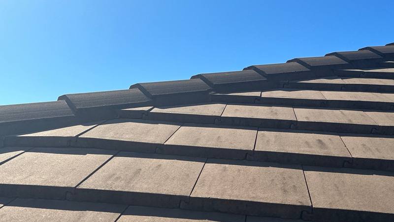 completed roofing project in Odessa FL