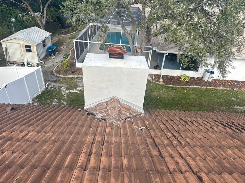 completed roofing project in Spring Hill FL