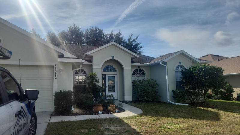 completed roofing project in Spring Hill FL