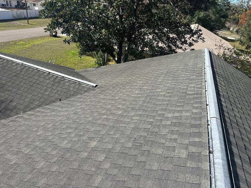 residential roof replacement by Hloska Roofing in Spring Hill