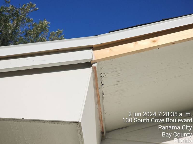 roofing project near S Cove Blvd in Panama City