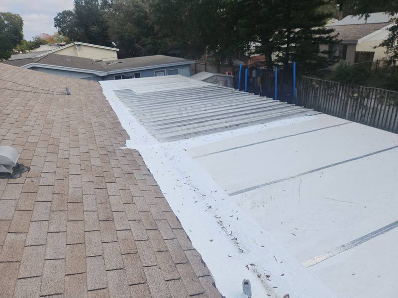 completed roofing project in Port Richey FL