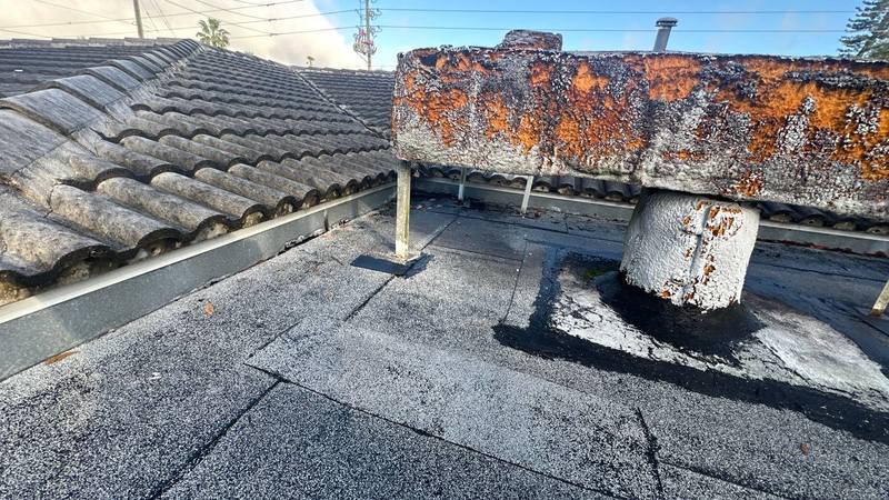 completed roofing project in Clearwater FL