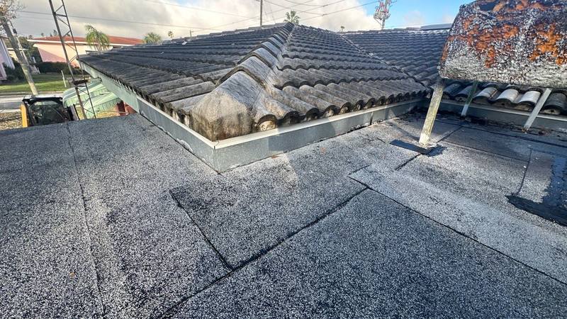 residential roof replacement by Hloska Roofing in Clearwater