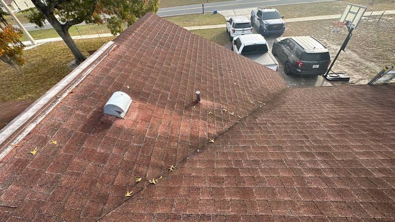 completed roofing project in Brooksville FL
