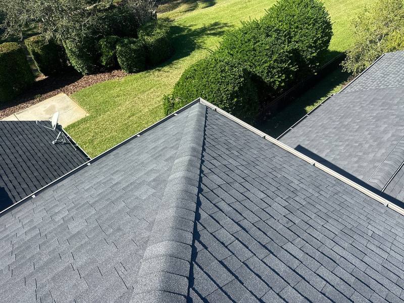 residential roof replacement by Hloska Roofing in Lutz