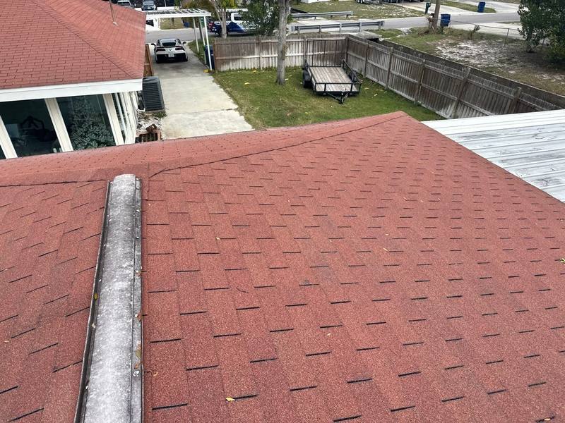 completed roofing project in Tampa FL