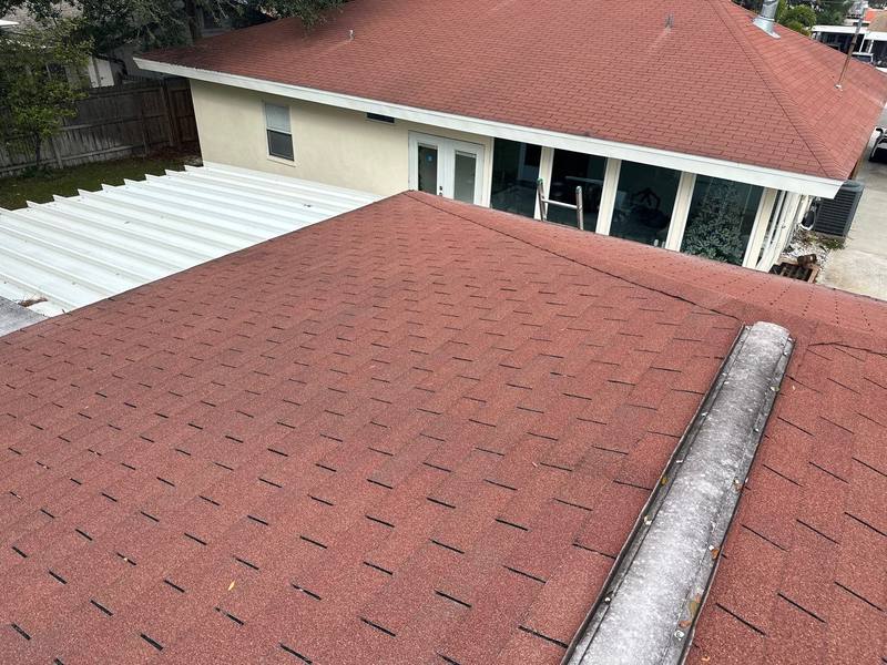 completed roofing project in Tampa FL