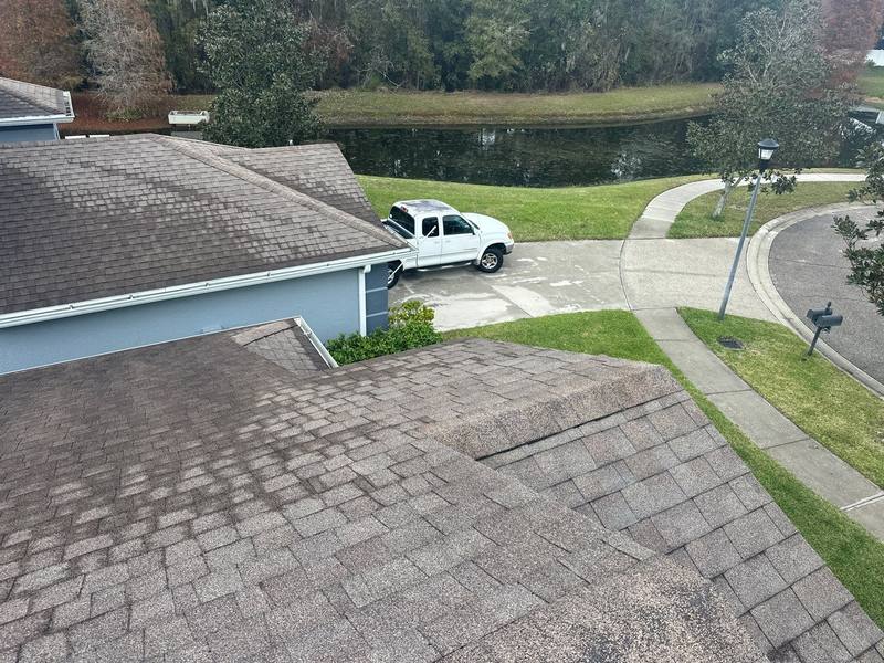 residential roof replacement by Hloska Roofing in Riverview