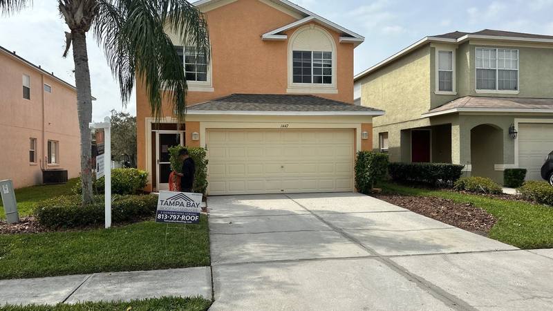 roofing project near Rincon Dr in Wesley Chapel