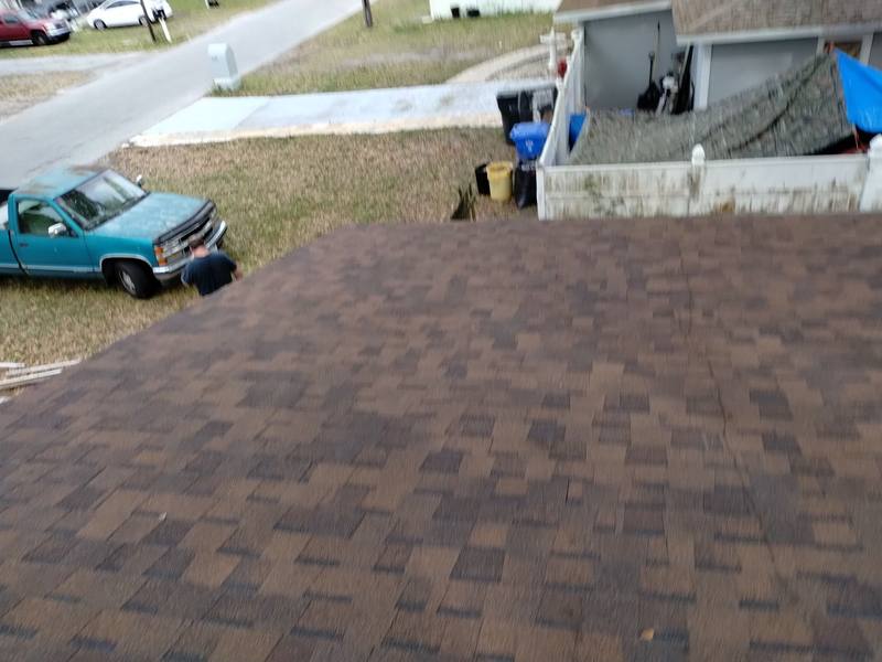 completed roofing project in Tampa FL