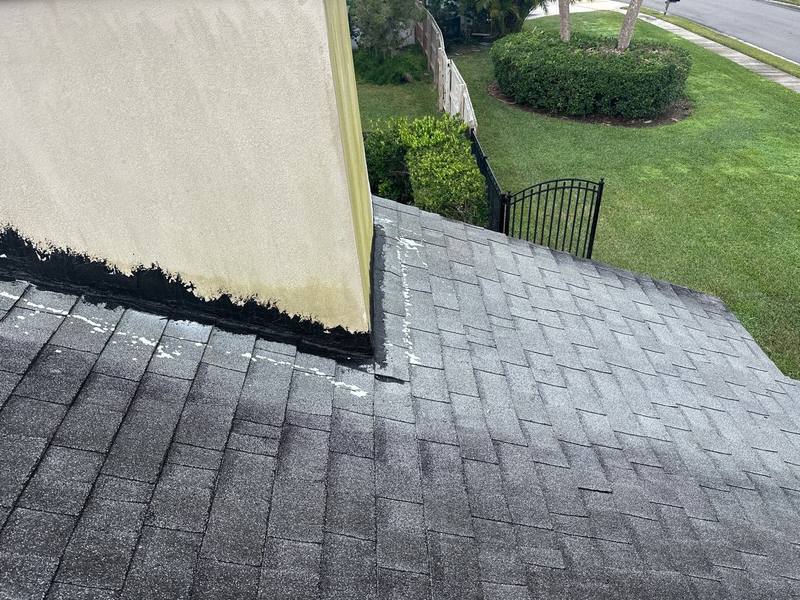 roofing project near Halliford Dr in Tampa