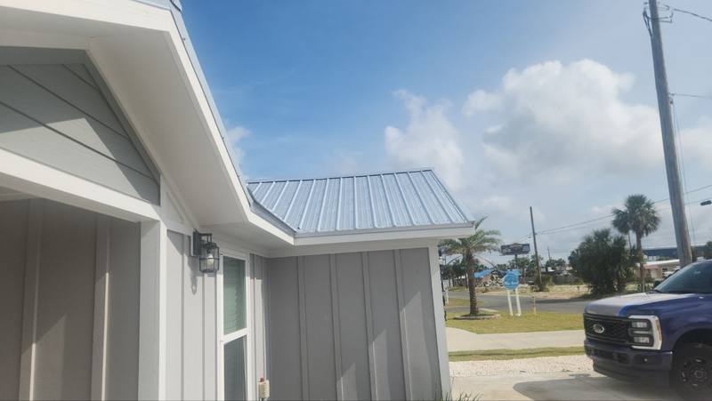 completed roofing project in Panama City Beach FL