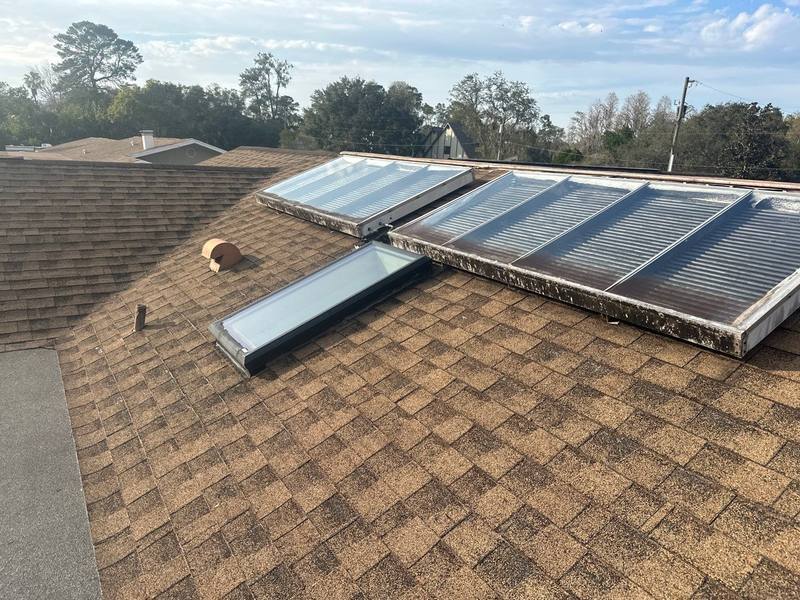 completed roofing project in New Port Richey FL