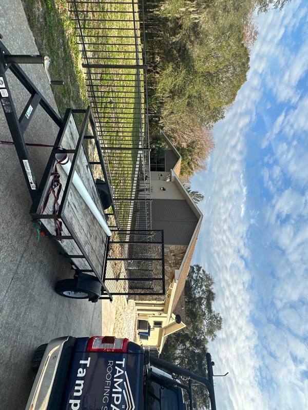 residential roof replacement by Hloska Roofing in New Port Richey