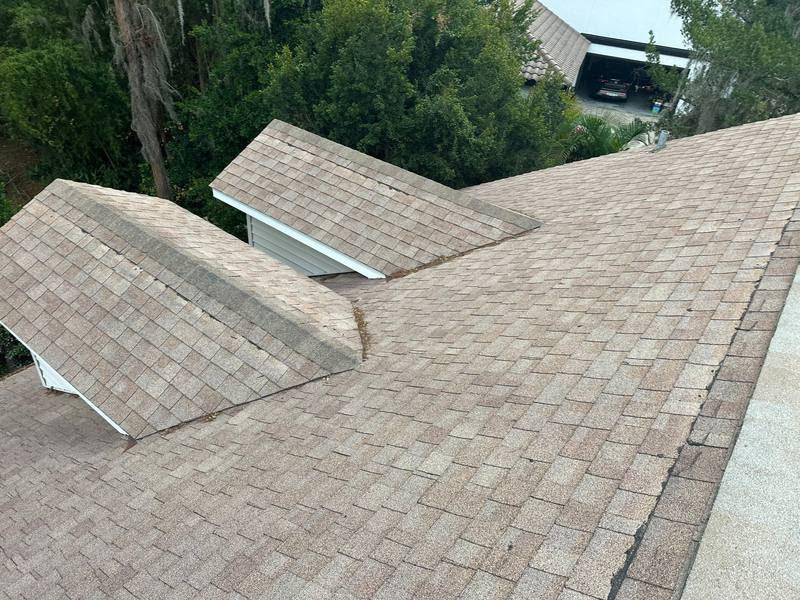 roofing project near Berger Rd in Lutz