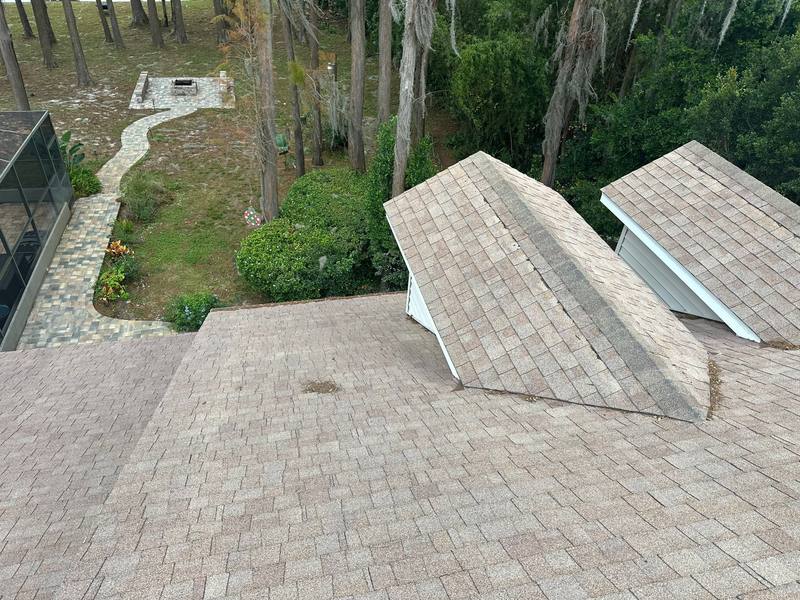 residential roof replacement by Hloska Roofing in Lutz