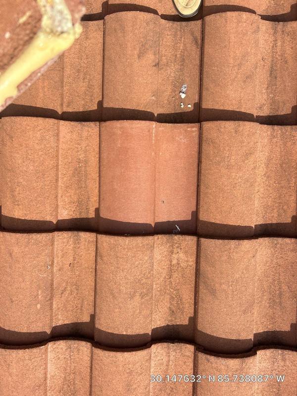 roofing project near Terra Cotta Dr in Panama City
