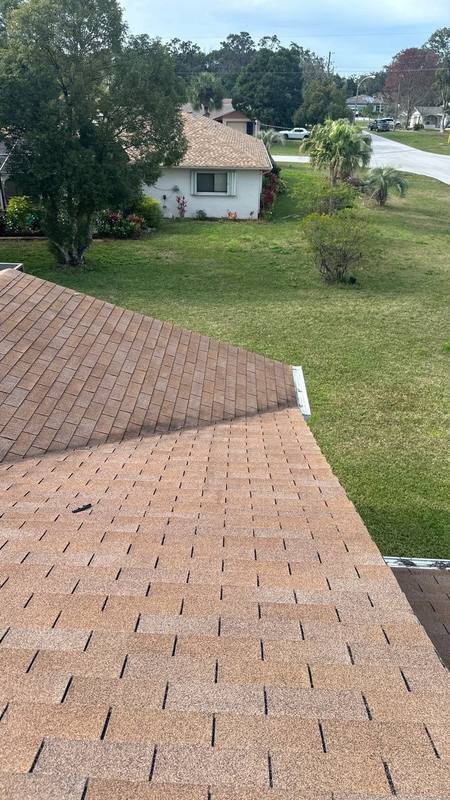 residential roof replacement by Hloska Roofing in Spring Hill