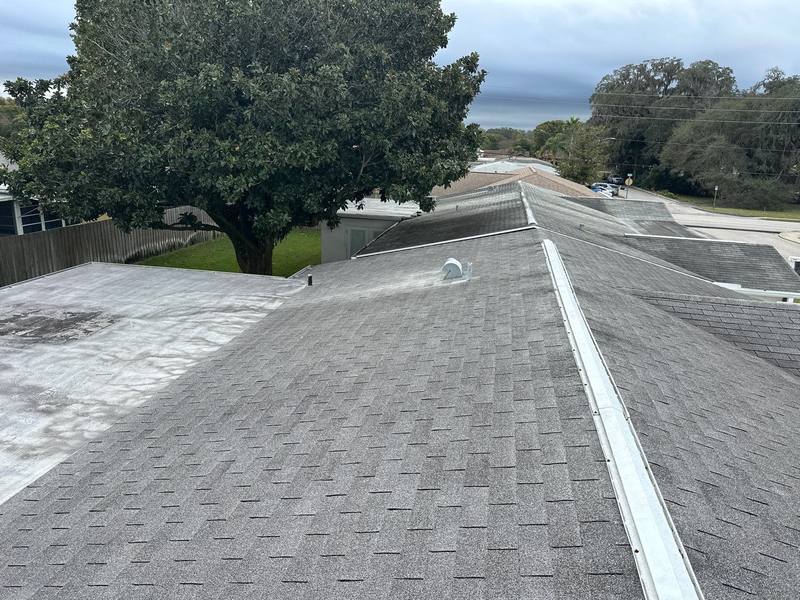 completed roofing project in New Port Richey FL