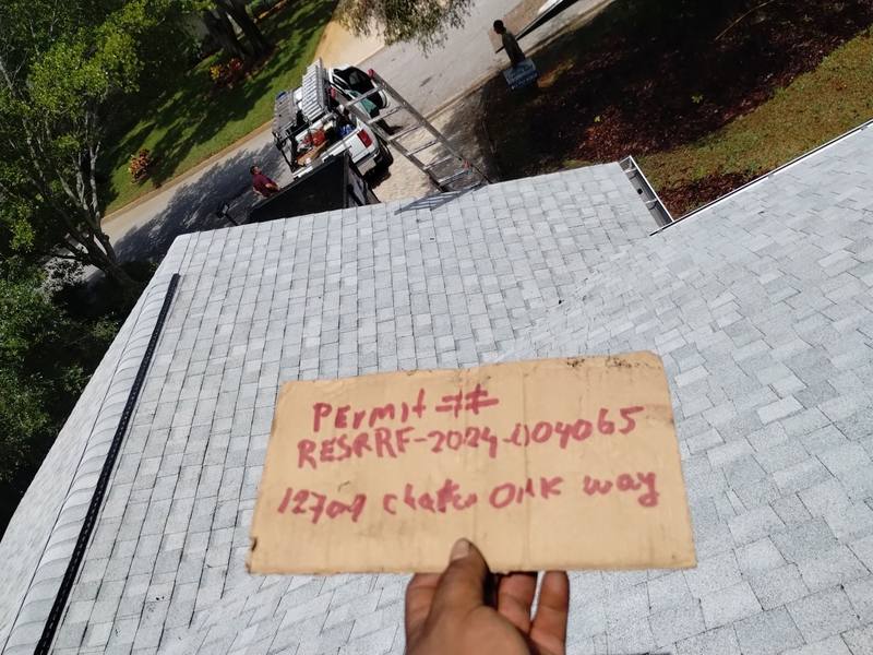 completed roofing project in Hudson FL