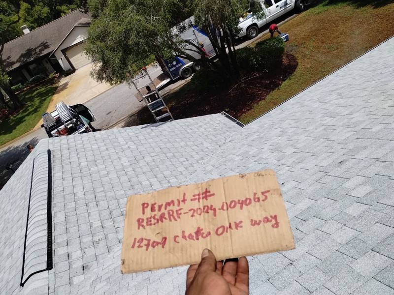 roofing project near Charter Oak Way in Hudson