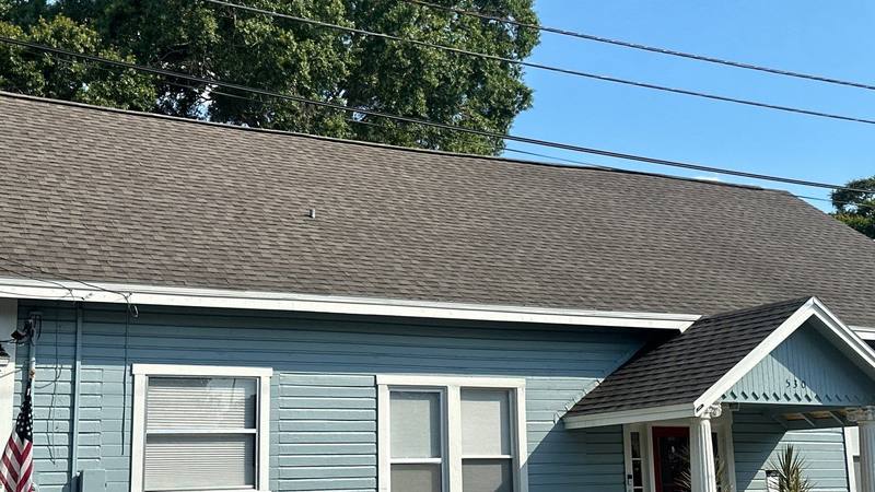 completed roofing project in Tarpon Springs FL
