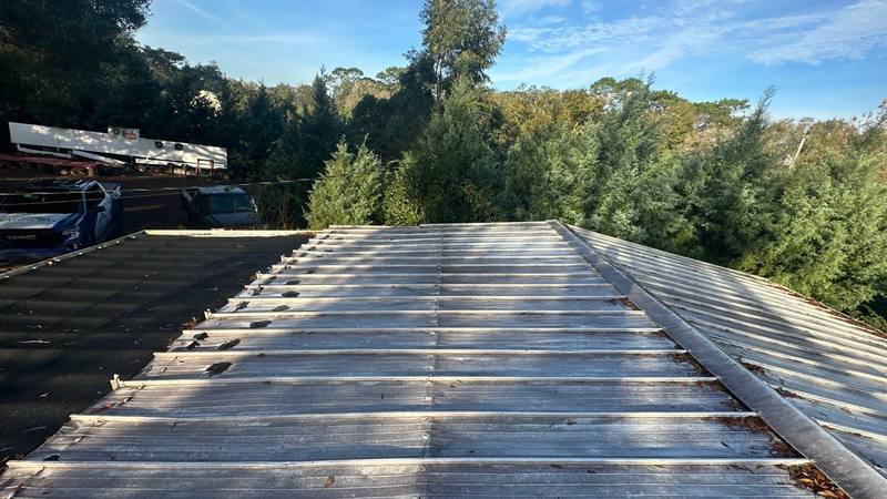 residential roof replacement by Hloska Roofing in Spring Hill