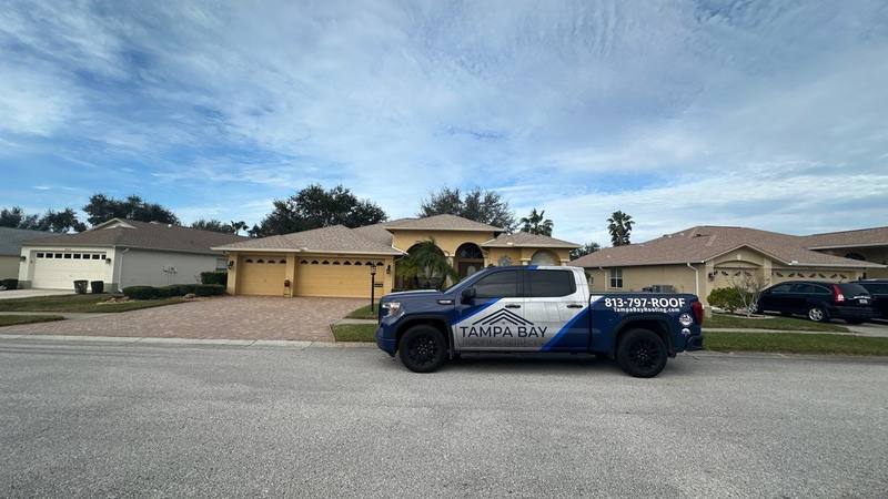 roofing project near Fairway Green Dr in Hudson