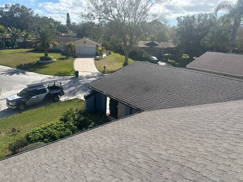 residential roof replacement by Hloska Roofing in Safety Harbor