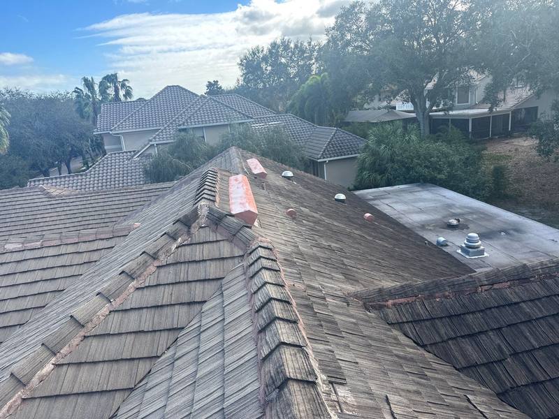 roofing project near Shoreline Cir in Palm Harbor