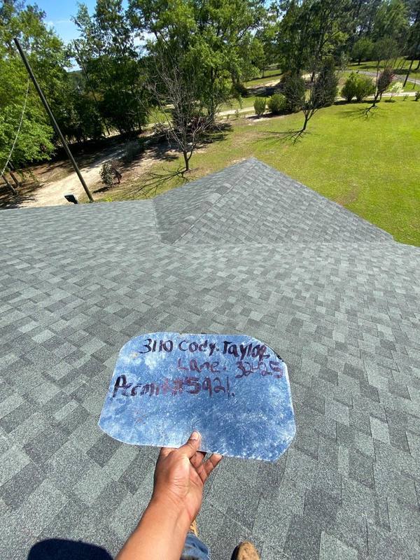 completed roofing project in Bonifay FL