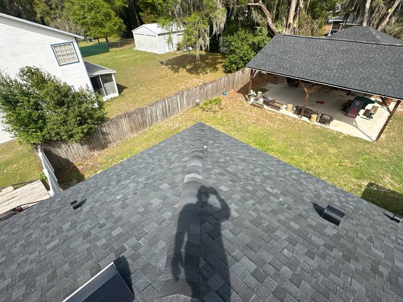roofing project near Joavajin Rd in Dade City
