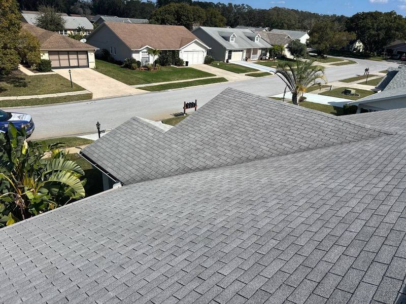 completed roofing project in New Port Richey FL