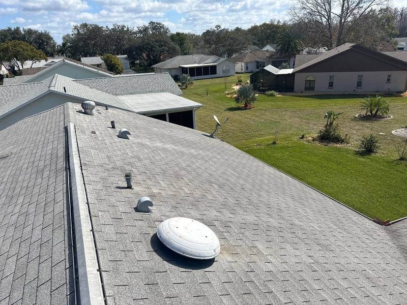 completed roofing project in New Port Richey FL