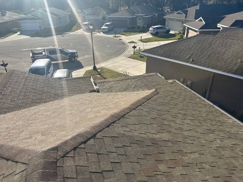 residential roof replacement by Hloska Roofing in Brooksville
