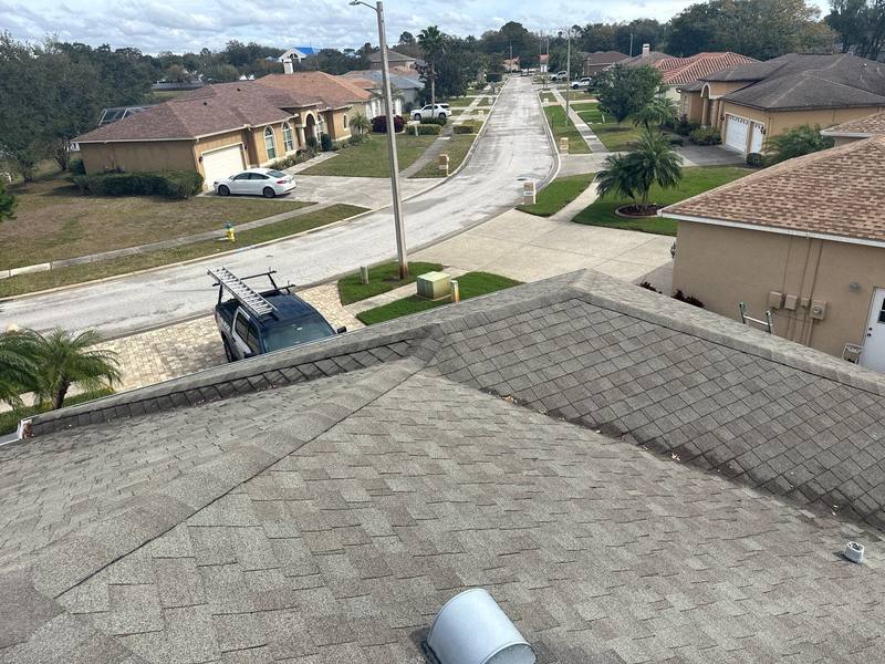 completed roofing project in Tampa FL
