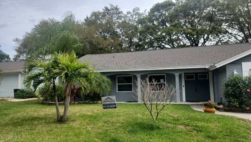 completed roofing project in Hudson FL